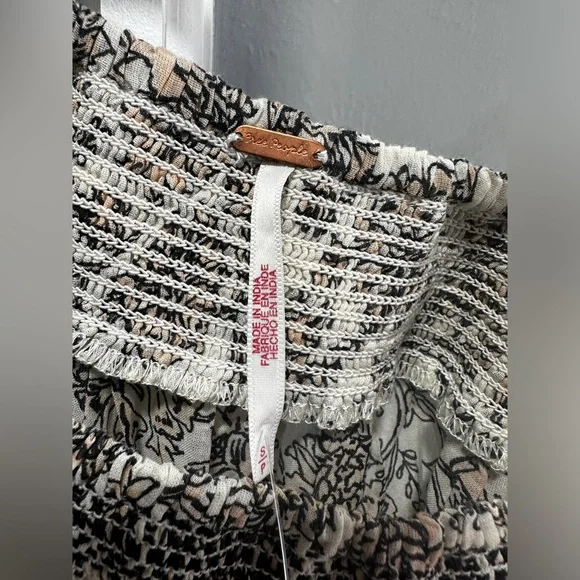 ⭐️SOLD⭐️NWT Free People Women's Bonita Printed Midi Dress - Picture 14 of 16